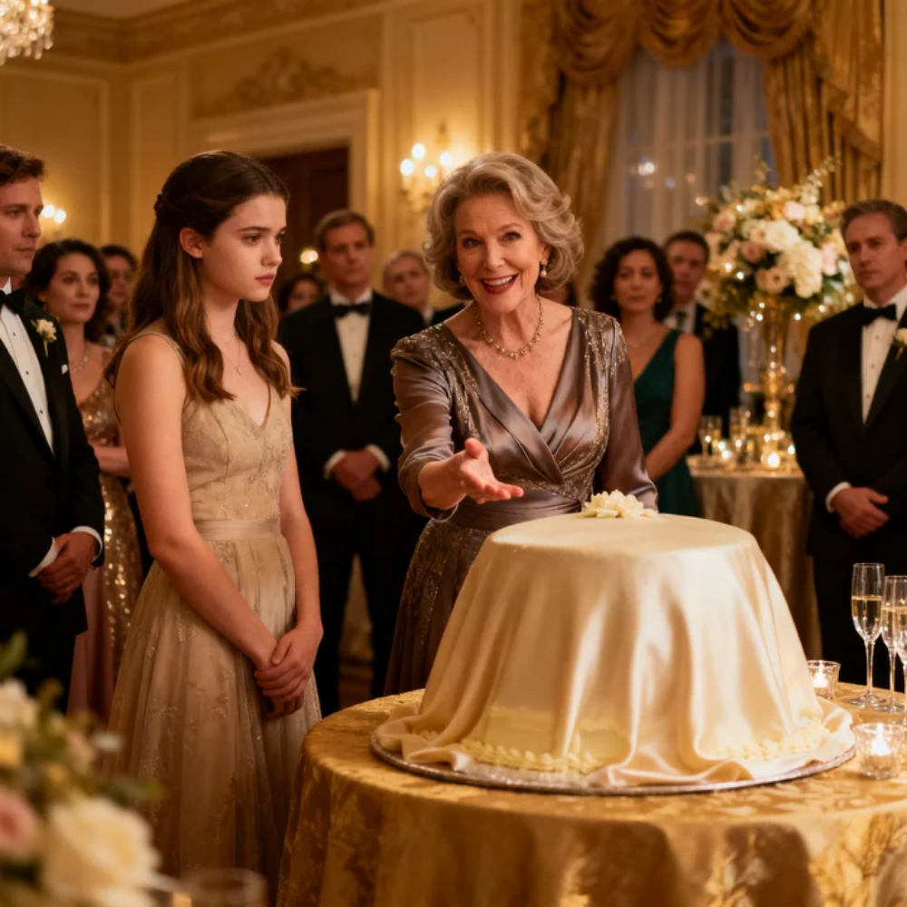 MY MOTHER-IN-LAW SIGNED ME UP TO BAKE THE ENGAGEMENT CAKE TO EMBARRASS ME. SHE THOUGHT I, A UNVERSITY DROPOUT, WOULD FAIL IN FRONT OF EVERYONE. HOWEVER, WHEN THEY LIFTED THE LID…