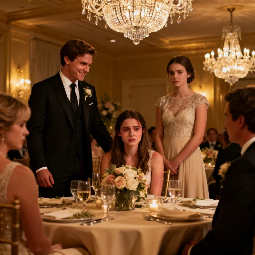 MY “PERFECT” SISTER ALWAYS TOOK HER FIANCร’S SIDE WHEN HE MOCKED ME. AT THEIR REHEARSAL DINNER, HE CALLED ME A FAILURE IN FRONT OF EVERYONE. I WAS HEARTBROKEN. THEN MY SISTER STOOD UP. “IVE BEEN WAITING FOR THIS,” SHE SAID.