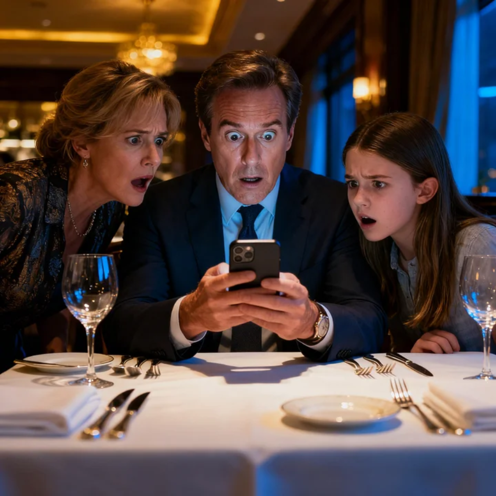 WHEN I INVITED MY FAMILY TO MY AWARD CEREMONY. DAD LAUGHED: “JUST A LOWLY TEACHER. MY SISTER REPLIED: “WE’RE BUSY GOING TO DINNER.” MOM LIKED THE MESSAGE. I SMILED AND SAID: “THAT’S FINE.” THAT NIGHT, WHILE THEY ATE, DAD SCROLLED HIS PHONE AND FROZE: “W-WHAT IS THIS?